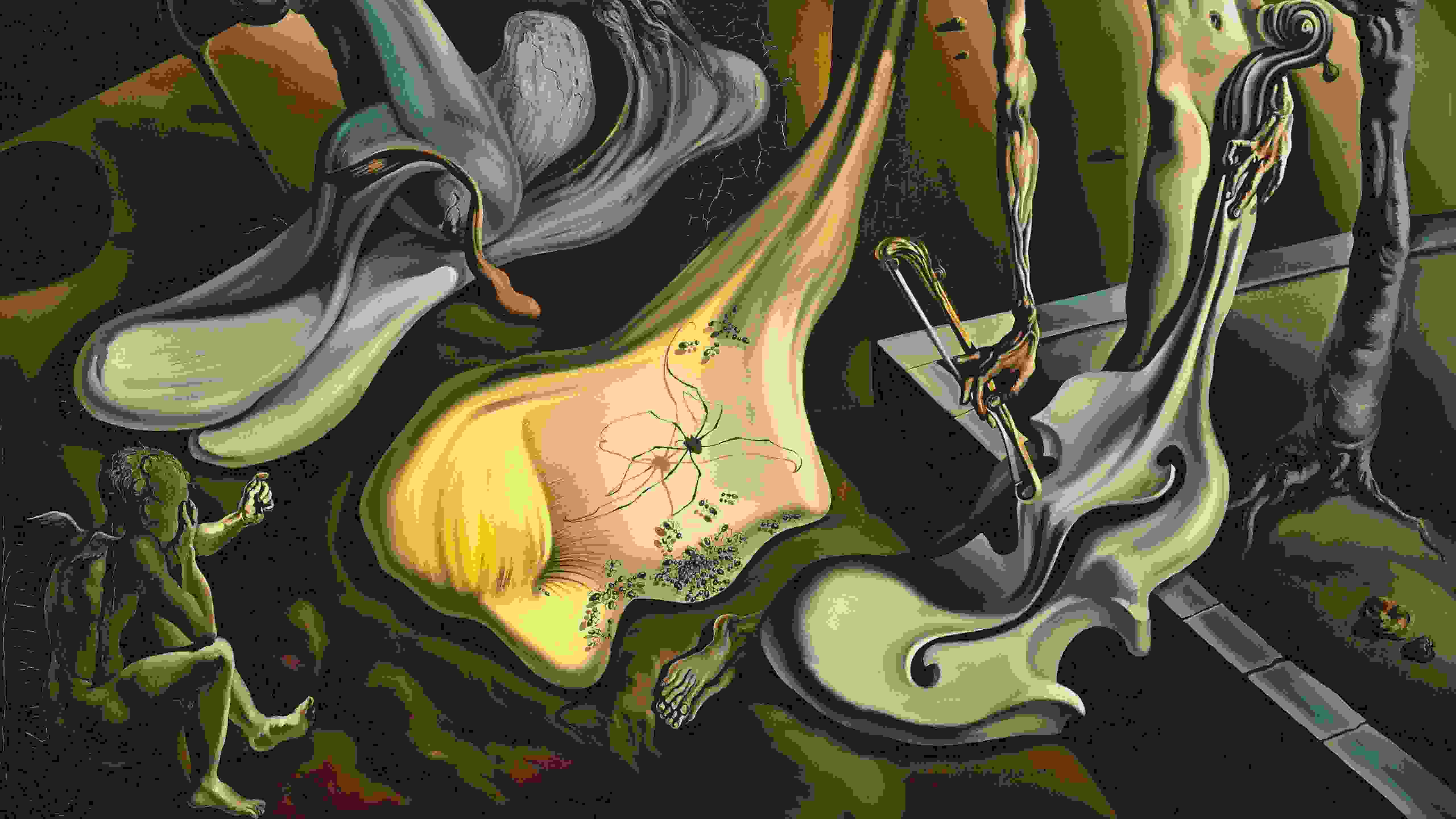 The Spider of The Evening by Salvador Dali